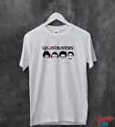 T-Shirt Maglia Uomo Donna Ghostbusters - Acchiappafantasmi black white