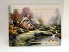 Piatto Thomas Kinkade Everett s Cottage - Serie Seasons of Reflection - 2002