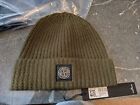 Berretto  Lana Stone Island Verde Militare Cappello Cuffia