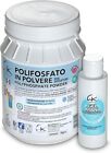 ✅WK Polifosfato in Polvere 1 Kg, Comprensivo di gel mani igienizzante 100 ml