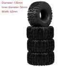 2.2" 135mm Rubber Tyre Wheel Tire for 1:10 RC Rock Crawler Traxxas Axial SCX10