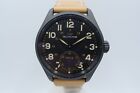 GLYCINE KMU 48 BIG PILOT MILITARY 100M 48MM PVD SWISS UNITAS 6498 WARRANTY