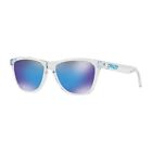 Oakley frogskins crystal clear  prizm sapphire occhiali sunglasses