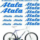 KIT 14 ADESIVI PRESPAZIATI BICI ATALA STICKER