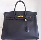 Sac Hermes Birkin 40 noir (bag, borsa, kelly)