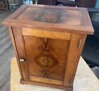 Antique Smoker s Cabinet ~ Pipe & Tobacco Cabinet Box