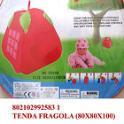 Tenda da giardino casa mare cameretta giocattolo per giochi bimbi fragola