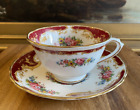 TUSCAN Naples Bone China TEA CUP & SAUCER England Vintage 1930-1947