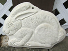 HARTSTONE POTTERY Cookie Mold Large White Bunny Rabbit