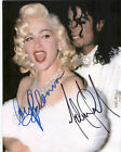 Michael JACKSON & Madonna Autografo Musik-Legenden Pop Autografata