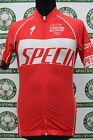 maglia ciclismo SPECIALIZED TG L Y488 bike shirt maillot trikot jersey