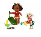 Set di personaggi con mini bambola Vaiana collezione Disney Animators