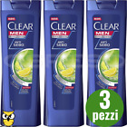 CLEAR MEN SHAMPOO ANTIFORFORA LIQUIDO PER CAPELLI UOMO 225ML - X3 - X6 - X9 -