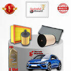 KIT TAGLIANDO 4 FILTRI E OLIO VW SCIROCCO 2.0 TDI 125KW 170CV 2016 ->