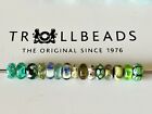 Trollbeads 🍀 Grüne Muranos 🍀 wählen Sie einen Bead!