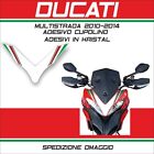 Ducati Multistrada 1200 2010-14 adesivi  grafica cupolino