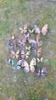 farfalle  butterfly metallo collezione appendere arredamento giardino