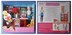 Barbie cuoca in cucina mobili forno gas pentole spaghetti originale Mattel DMC36