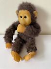 Vintage Hosung Company Little Monkey Lost Baby 13" Plush Sucks Thumb