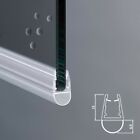 Guarnizione box doccia mt. 2 pvc ricambio per vetro spessore 10 mm trasparente