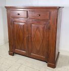 ANTICA CREDENZA LEGNO ABETE PIEMONTESE PATINA ORIGINALE MADIA 800 DISPENSA OLD