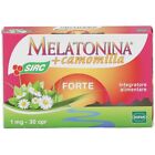 Melatonina Forte + Camomilla Integratore Sonno 30 Compresse