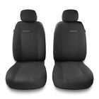 Universale Set coprisedili auto per NISSAN TERRANO I II - Nero Grigio - 2UNE-3