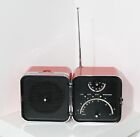 Brionvega Radio Cubo Ts 502 Rosso Arancio