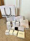 Authentic Pandora Jewelry And Gift Bags And Charms Boxes