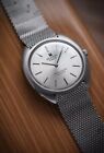 Universal Geneve White Shadow Automatic Microrotor Made Ref 866102 Silver Dial