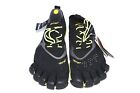 Vibram Five Fingers V-Run Black/Yellow Barefoot Size UK 7-12 (EU 41-47)