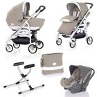 Inglesina Trio Otutto Beige Passeggino Culla  e Ovetto Color Canapa