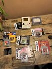 Lot game boy fat + 7 jeux avec notices