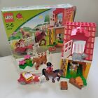 Lego Duplo 4974 Horse Stables (2007) Quasi completo al 100% con box Fattoria