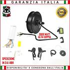 Motore 3000W Bici Elettrica Scooter 60v Kit Conversione Ruota posteriore