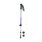 BRIZZA - BASTONE TREKKING IN ALLUMINIO 3 SEZ. TELESCOPICHE -BLU