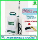 Pompa Irroratrice a batteria LITIO CARPI con zaino ELETTRO16 Lt spalla elettrica