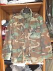 Field Jacket M 65 Woodland Us Army Medium Cold War Ranger Airborne Vintage