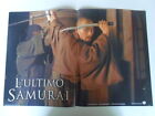 #LOCANDINA FILM "L ULTIMO SAMURAI" (D)