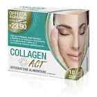 Collagen act 10 bustine integratore alimentare antiaging