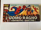 Editrici giochi Spiderman  uomo ragno e i fantastici 4 gioco in scatola anni 70