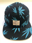 Violet Snapback Cap Herren mit DOPE FLOWER Print schwarz türkis 40201135