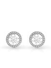 orecchini GUESS pave 4g logo studs orecchino SILVER ND  scelta=P SILVER JUBE7800