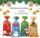 30PCS Christmas Series Sacks Party Gift Bags Wrap Present Storage Set Gift Bag