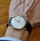 ZENITH STELLINA VINTAGE CAL 126-6 OVERSIZE ANNI 40 RARE WATCH GOLD LAMINATE