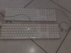 Lotto 2x Apple Keyboard A1048 Deutsch Tastiera usb modello impostazioni tedesche