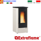 Stufa a Pellet Canalizzata Extraflame MADE IN ITALY 10kw Avorio DAHIANA PLUS VFS