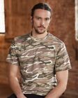 t-shirt camouflage urbano