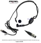 PROEL HCM38 MICROFONO AD ARCHETTO PER RADIOMICROFONO RMW MINI XLR 4 poli pin