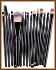 SET 15 pennelli Make Up Occhi Viso Trucco Kit Ombretto Mascara Brush